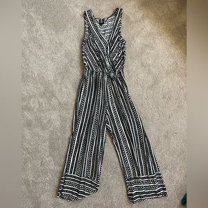 Black and White Jumpsuit